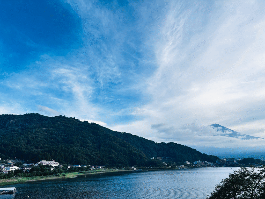 テラスからの景色
